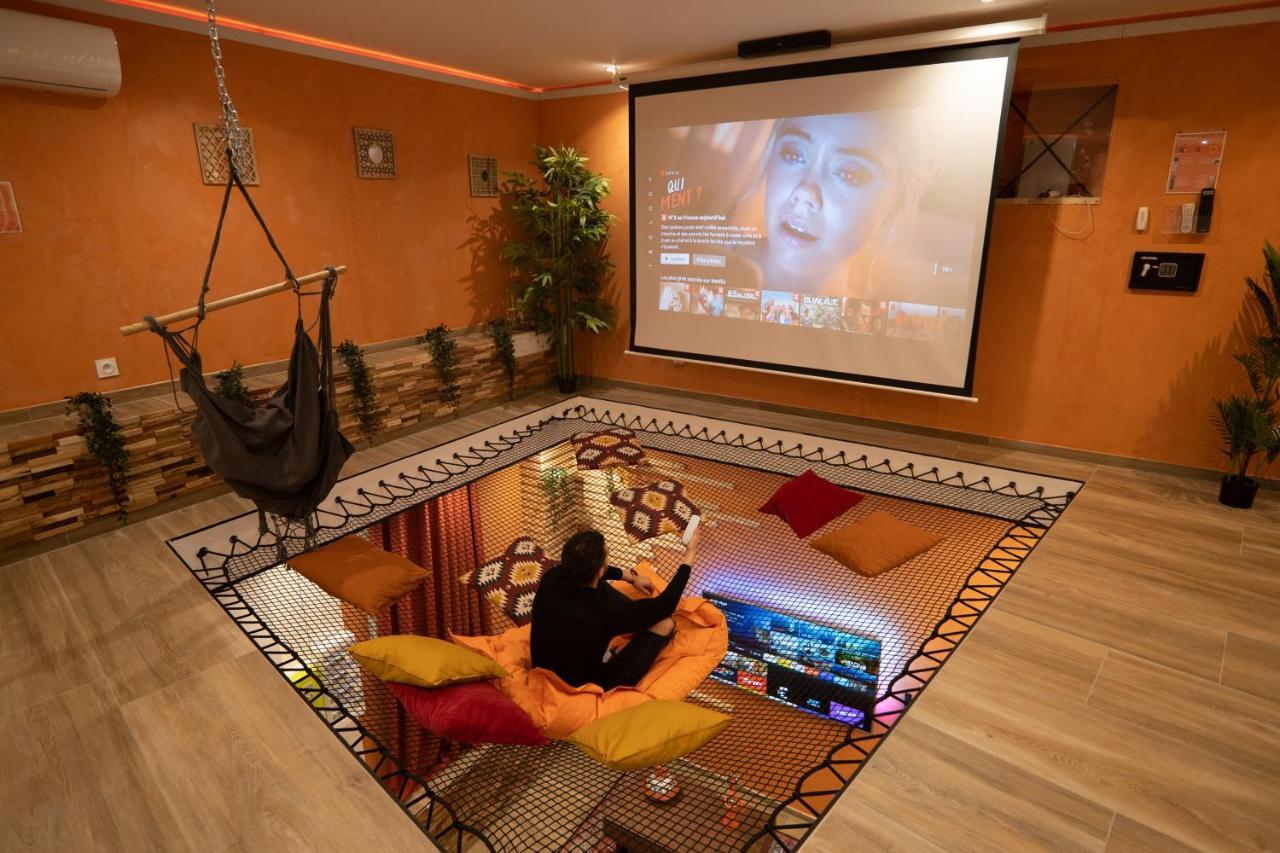 Capsule Marrakech I Chicha I Sauna I Balneo I Console Ps5 I Cinema Trith-Saint-Leger Luaran gambar