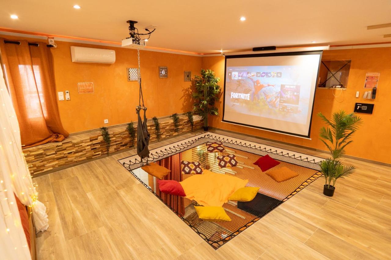 Capsule Marrakech I Chicha I Sauna I Balneo I Console Ps5 I Cinema Trith-Saint-Leger Luaran gambar