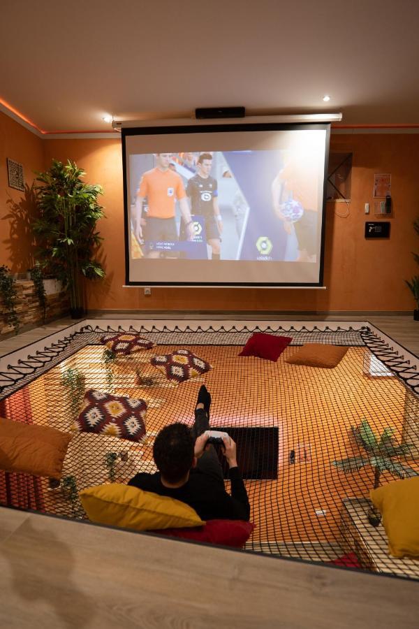 Capsule Marrakech I Chicha I Sauna I Balneo I Console Ps5 I Cinema Trith-Saint-Leger Luaran gambar