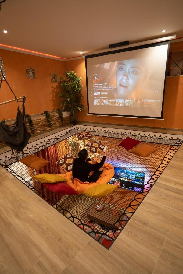 Capsule Marrakech I Chicha I Sauna I Balneo I Console Ps5 I Cinema Trith-Saint-Leger Luaran gambar
