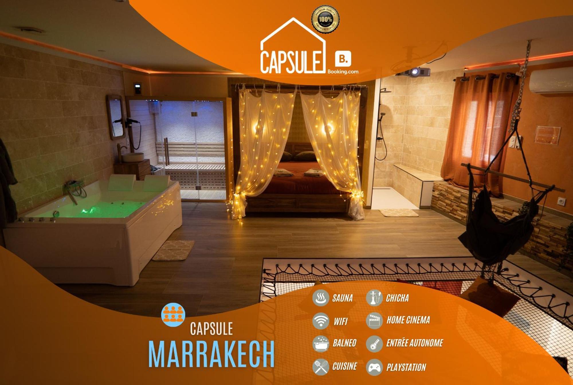 Capsule Marrakech I Chicha I Sauna I Balneo I Console Ps5 I Cinema Trith-Saint-Leger Luaran gambar